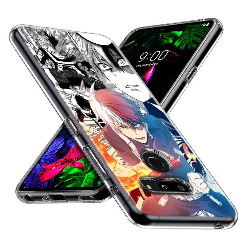 My Hero Academia Anime For LG W30 W10 V50S V50 V40 V30 K50S K40S K30 K20 Q60 Q8 Q7 Q6 G8S G8X G7 G6 ThinQ Phone Case