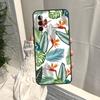 Retro Banana Leaf Plant Case For Samsung Galaxy A56 A36 A16 A06 A54 A34 A14 A13 A53 A12 A22 A32 A52 A35 A15 A55 A17