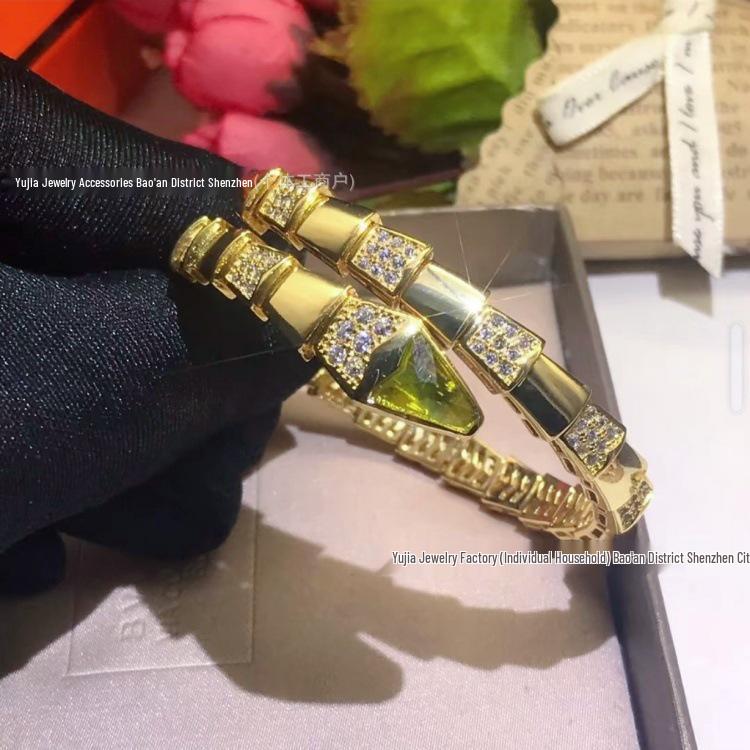 Seiko 18K Gold & Diamond Snake Bracelet: Women's 925 Sterling Silver, Double Circle, Mother-of-Pearl Inlay.
