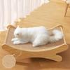 2 In 1 Cat Scratching Board Breathable Wear-resistant Cat Scratching Board Lounge Bed Nest for Pets Indoor and Outdoor Rest
