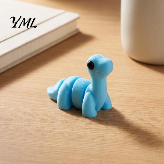 Piccola Decorazione di Dinosauro Giocattolo Stampato 3D, Mini Action Figure di Dinosauro Articolata, Giocattoli Fidget Articolazioni Mobili Decorazione da Scrivania, Bomboniere per Feste