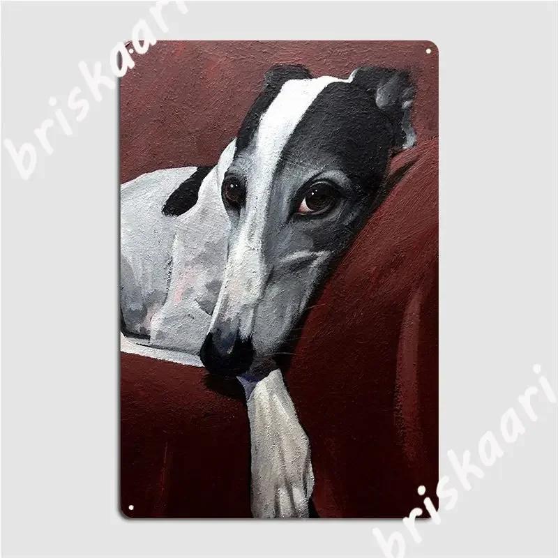 Greyhound Metal Plaque Poster Cinema Rusty Garage Printing Cinema Tin Sign Poster 20X30CM