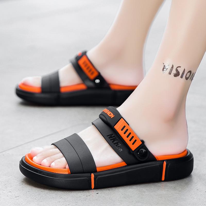 Men's Casual Beach Driving Slippers Plus Size Sports Coconut New Summer Style Rubber Outsole Slippers For Work And Leisure2025