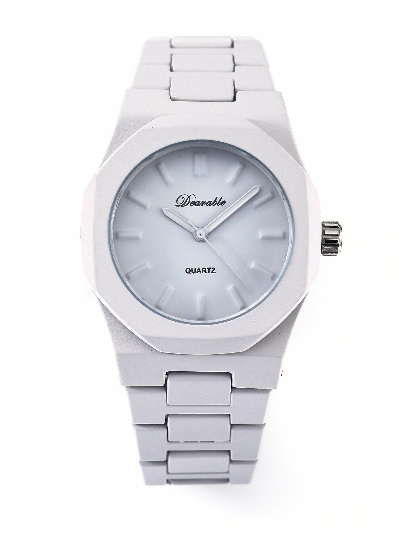 

Женские простые металлические часы Fasion кварцевые часы водонепроницаемые Женские наручные часы Элегантные и современные Большой циферблат