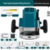 High-Power Multi-Functional Router: Industrial-Grade Bakelite Milling, Woodworking Engraving, Trimming, and Grooving Machine. Electric Tools.