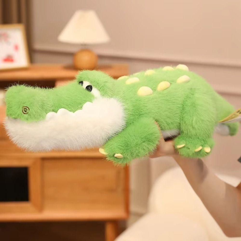 Hugging Pillows Crocodile Doll  Plush Toy Stuffed Animal Crocodile Throw Pillows  Children Friend
