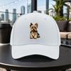 Yorkshire Terrier Print Baseball Cap Unisex Adjustable Duckbill Hat Lightweight Casual Outdoor Gift Multiple Colors