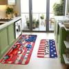 1PC Welcome To America Kitchen Rug Non-Slip Door Mat Pop Design Bathroom Rug Bath Mat Carpet for Home Sink Laundry Ecoreeree