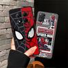 Custodia per Xiaomi Redmi Note 14 12 13C 13 Pro Plus 9S A4 11 10 14C Cover per Telefono Marvel Spider Man