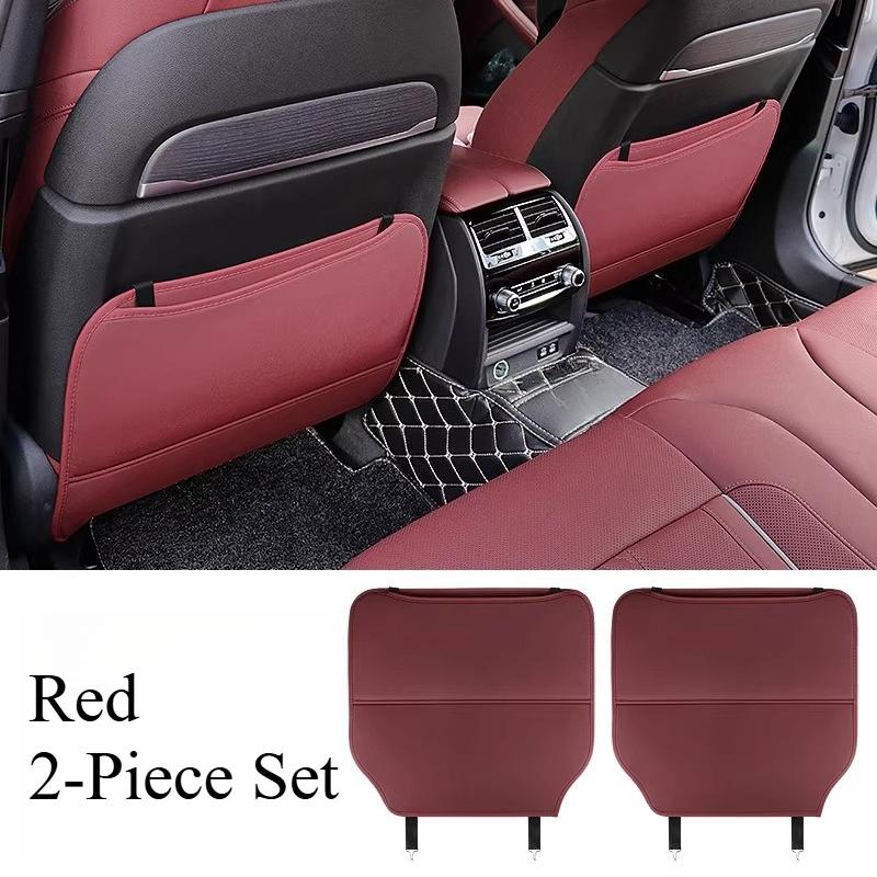 Car Anti-kick Pad Rear Seat Pad Back Anti-kick Protective Pad Ide Scratch Anti-dirty Storage Decoration Interior Accessories
