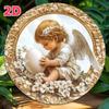 Handmade Metal Tin Plate Wall Art Home Decor 20x20cm