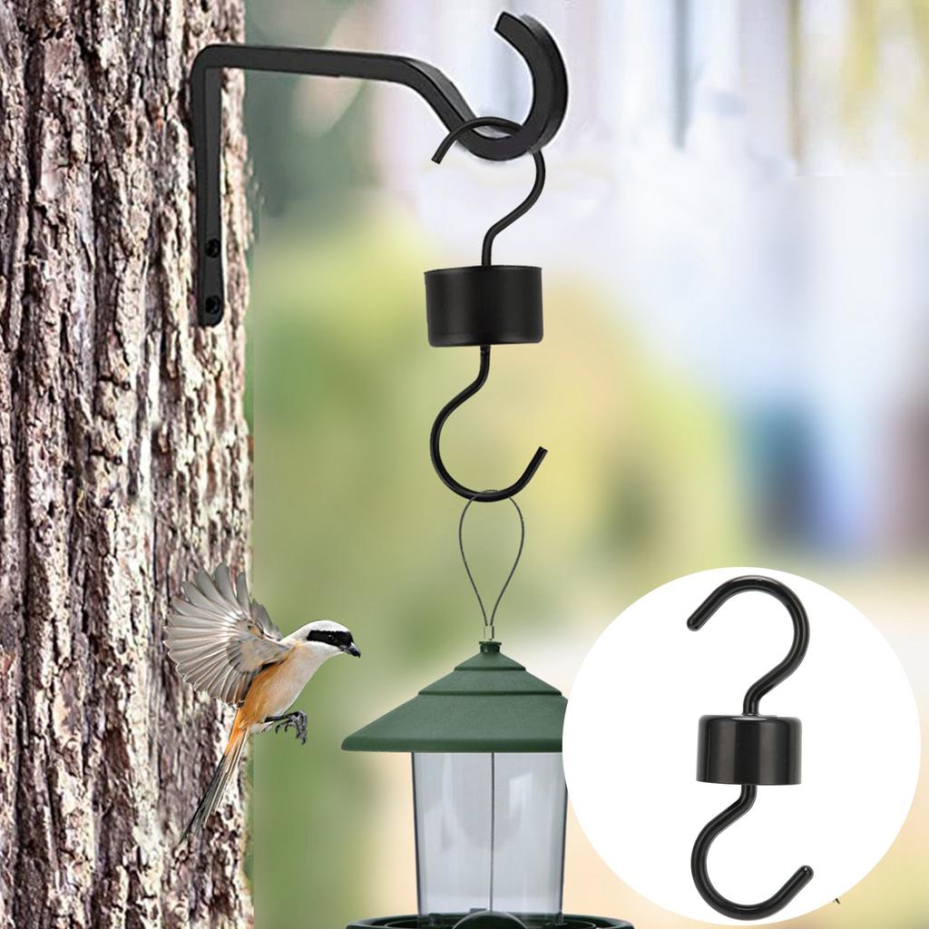 Bird Feeder with Anti-Ant Hooks, Heavy Duty ABS 4.9 Inch
