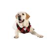 Tanpopo No Pull Dog Harness with Multifunction Dog Leash Soft Adjustable No Choke Escape Proof Pet Vest Christmas Plaid Pattern