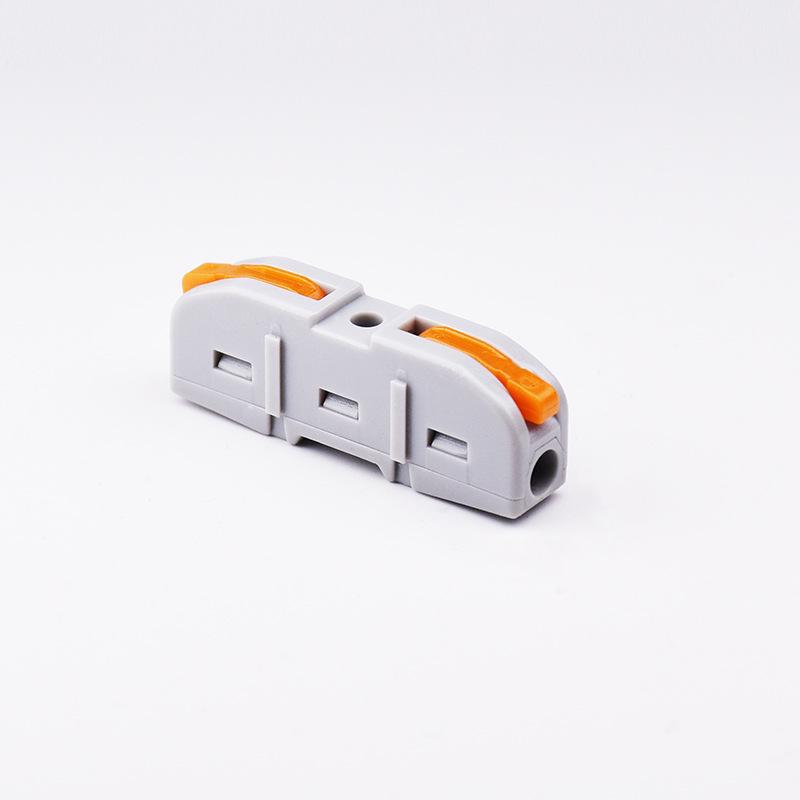 4 Quadratische KV Schnellverbinder: Einfache Abzweigung & Parallele Verdrahtungsklemmen - 2 Eingänge, 2 Ausgänge, Drucktyp für den Heimgebrauch