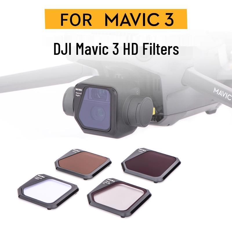 8NiSi Black Soft ND Coated Filter for DJI Mavic 3 Drone