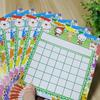 50 Pieces Classroom Incentive Chart Cartoon Children Positive Behavior Reward Board for Shool Teacher Student