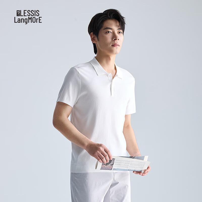 Lilanz Men s Colorfast Cooling & Soft Short Sleeve Polo Shirt 185/96A