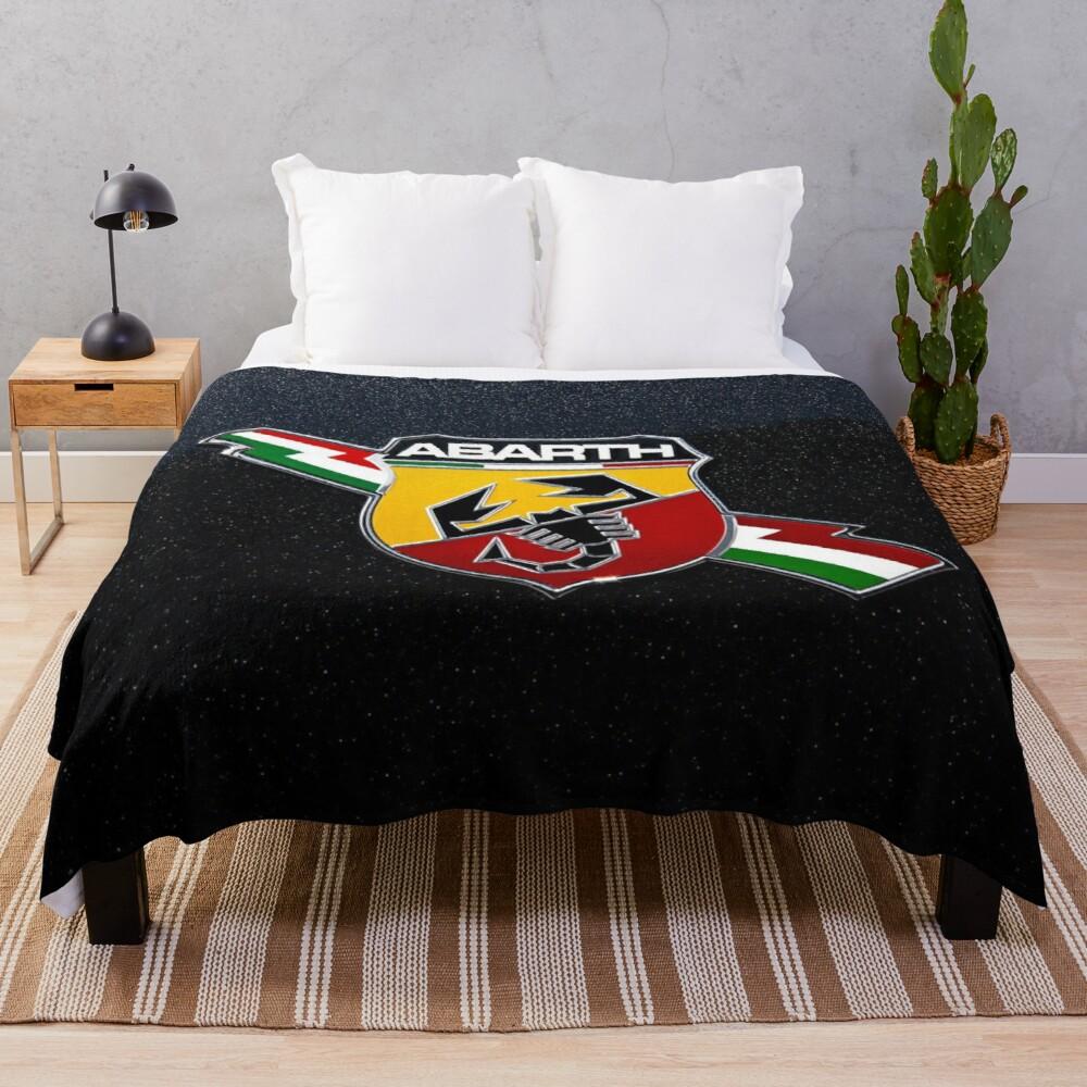 ABARTH Throw Blanket decorative bed blankets plush queen size blanket 75X95CM