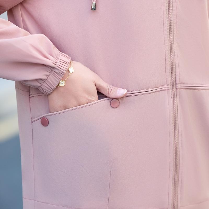 Modna Bluza z Kapturem na Jesień 2025 dla Kobiet w Średnim Wieku i Starszych - Codzienny i Wszechstronny Cienki Top