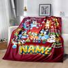 Halloween Costume Party Customize Text Blanket Gift Customizable Blanket Soft & Cozy Throw For Office Office Chair Bedding Living Room
