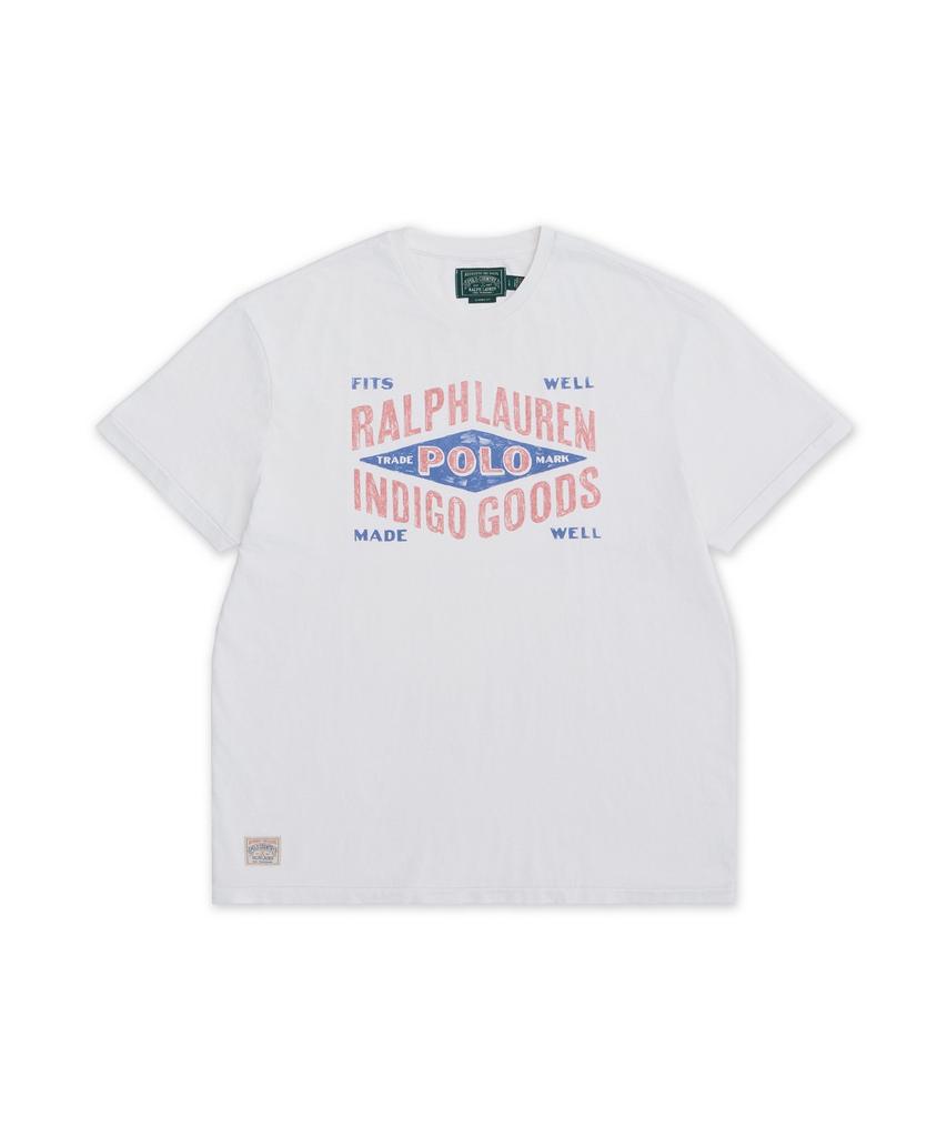 POLO RALPH LAUREN Classic Fit Jersey Graphic T-Shirt - White