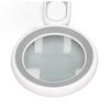 Handlupe 20X Optische Lupe mit 21 LED-Leuchten USB-Aufladung Touch