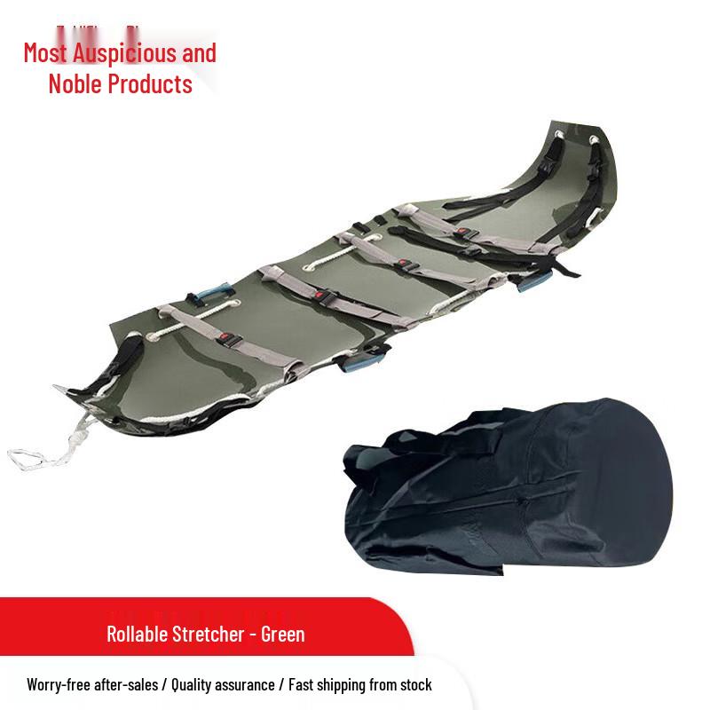

Portable Folding Roll-Up Emergency Stretcher