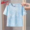 Warrior Women's Summer Cotton Tie-Dye Short Sleeve T-Shirt