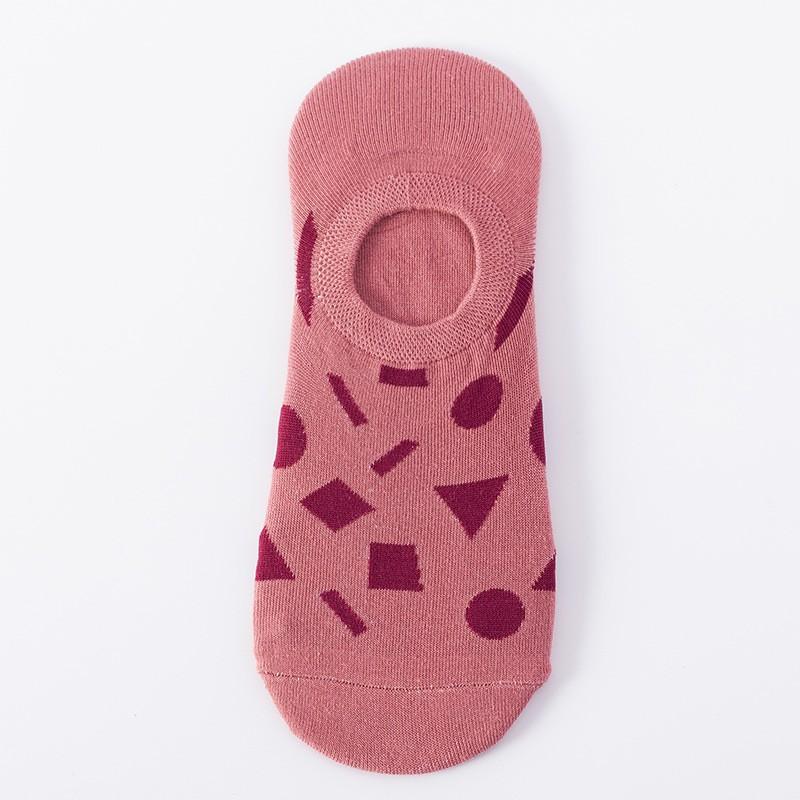 Womens Invisible Low-Cut Cotton Socks Non-Slip Ankle Breathable Casual Short Daily Wear
