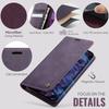 For iPhone 15 Plus Case CASEME 033 Series RFID Blocking Wallet Stand Calf Texture Leather Phone Cover