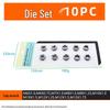 Metric & Imperial Tap and Die Set with Hand Reamer & Tap Holder – Comprehensive Threading Tool Kit.