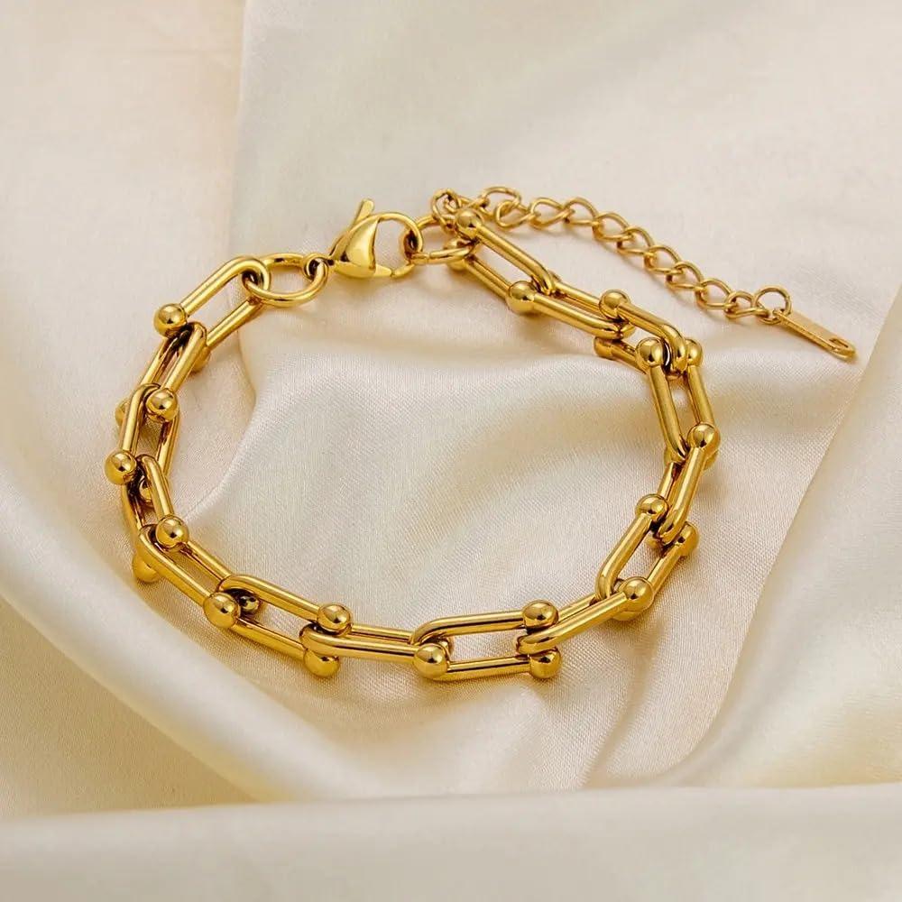 Bracelet for Women Bangles for Women Anti Tarnish Stylish Adjustable Bracelet for Girls Rose Gold Kada for Women