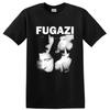 Fugazi T Shirt Punk Rock Band Distressed Graphic Alternative Music Vintage Tee
