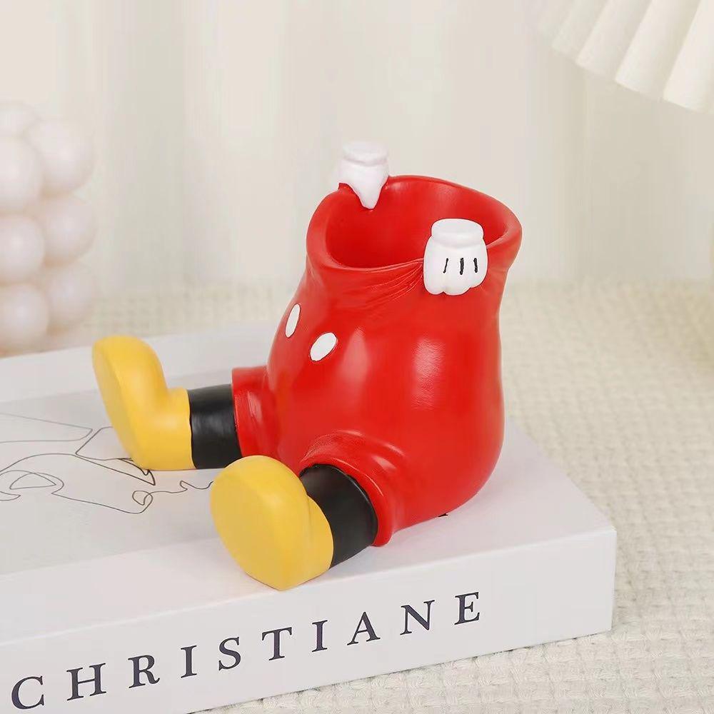 Qiqi Mi Cute Cartoon Pen Holder: Multifunctional Desktop Ornament and Fountain Pen for Students