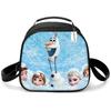 Princess Elsa Cartoon Cute Lightweight Small Meal Bag Elementary School Lunch Box Bento Bag Student Lunch Box