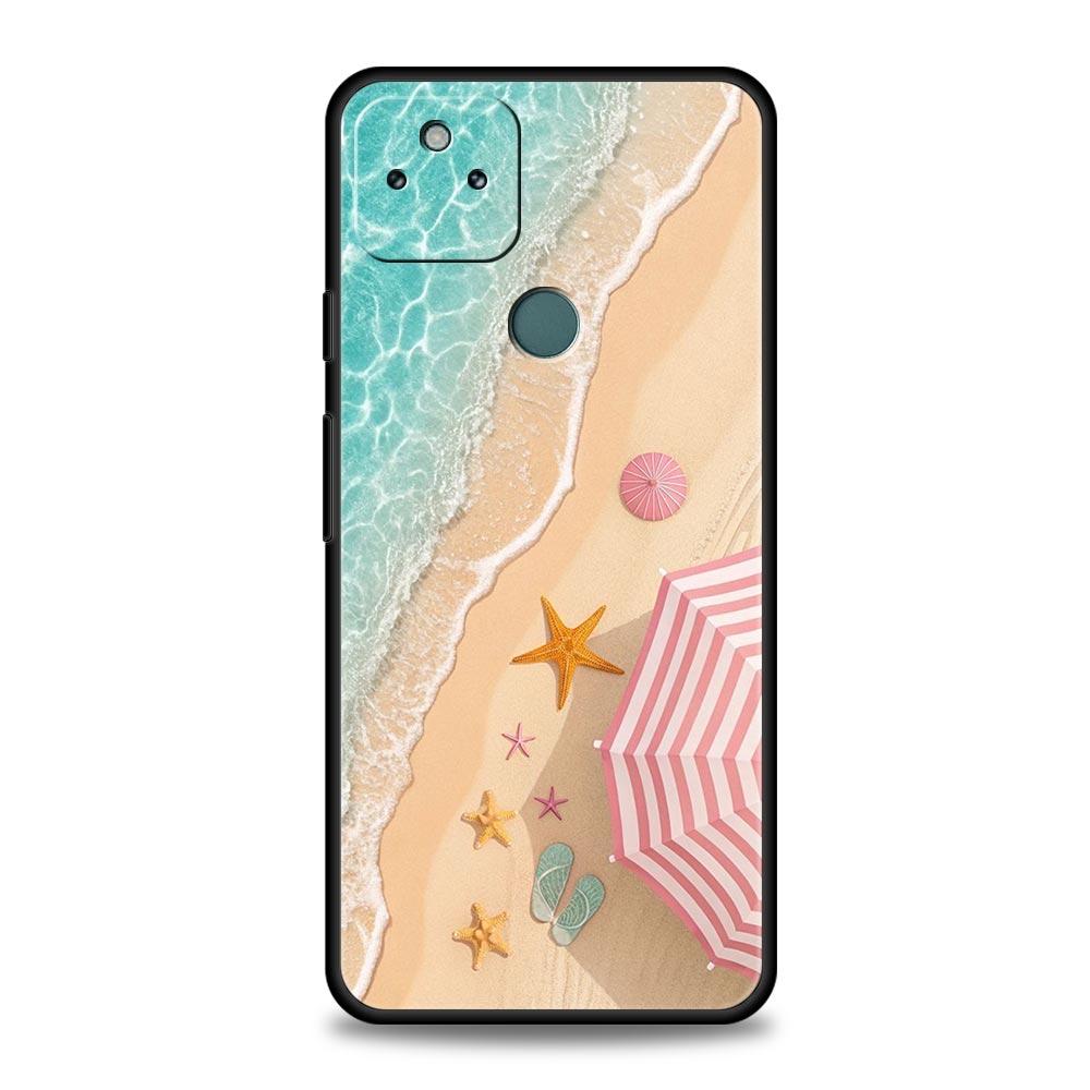 Summer Beach Phone Case Cover for Google Pixel 10 9 8 7 6 9A 8A 7A 6A Pro Shockproof Soft TPU 10 Pro XL Shell Fundas Capas Bags