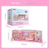 Jiaqi Blocks: Princess Nanci Bedroom & Music Room Set - Stackable House Street Scene Ornaments for Girls