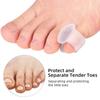 12 PCS Gel Bunion Pads Toe Separators Single Ring Pinky Toe Stretchers Bunion Relief and Overlapping Toe Correction Unisex Soft Silicone Foot Care Kit