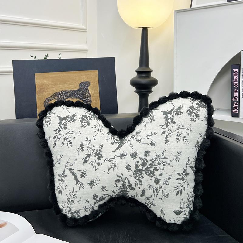 Butterfly Pillow With Fillings Soft Comfortable Sofa Waist Cushion Office Nap Pillow Couch Bedroom Home Decoration
