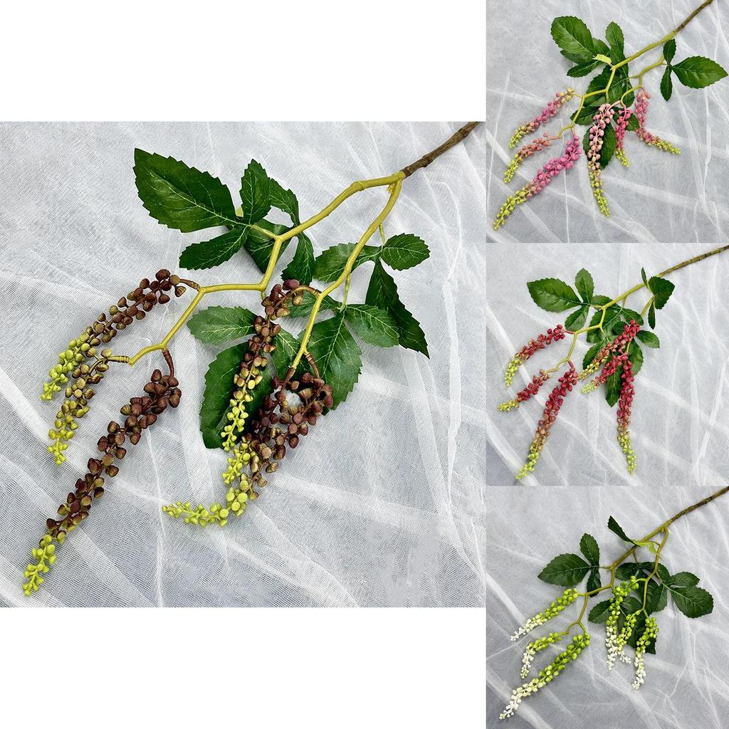 Soft Silicone Artificial Greenery Wall Hanging Decorative For Party Celebrations And Home Decor