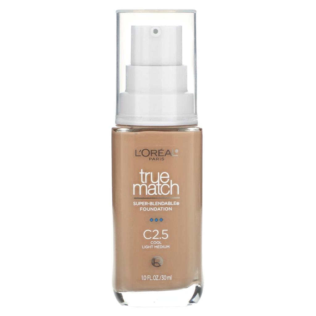 L'Oréal, True Match, Super Blendable Foundation, C2.5 Cool Light Medium, 30Ml(1Fl Oz)