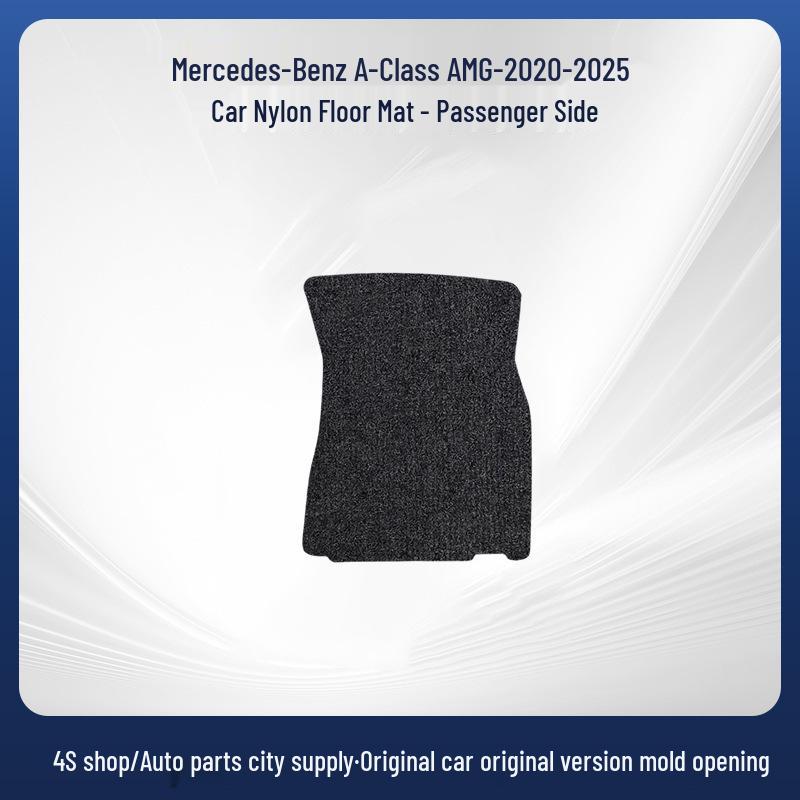 Waterproof, Dirt-resistant Custom-fit Floor and Trunk Mats for Mercedes-Benz A-Class AMG (2020-2025).
