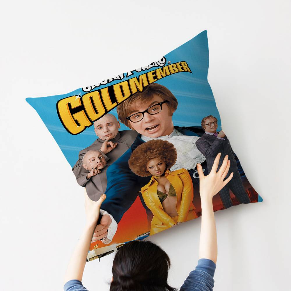 

Austin Powers Movie Pillowcases Home Bedding Decorative Pillow Cover Wedding Super Soft Pillow Case 30cmx30cm
