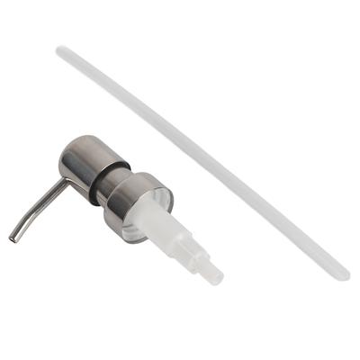 1 Pezzo Acciaio Inossidabile 304 Sapone Liquido Shampoo Bianco Argentato Pompa Uso Cucina Bagno (per 2,5 cm)
