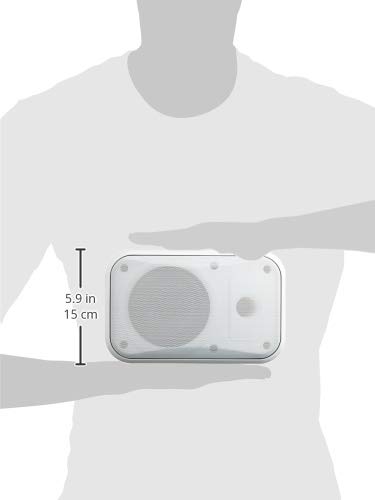 MASSIVE Ceiling-mounted 120mm Full-range Bass-reflex Speaker (low/high Impedance Switchable) White OE-H637/L(W)