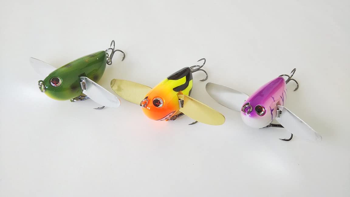 

Шумная приманка-поппер для окуня и черного окуня, набор из 3 цветов, 12,5 г, 6 см, жуки, цикады, насекомые, рыбалка, сом, змееголов, мыши, чёрный