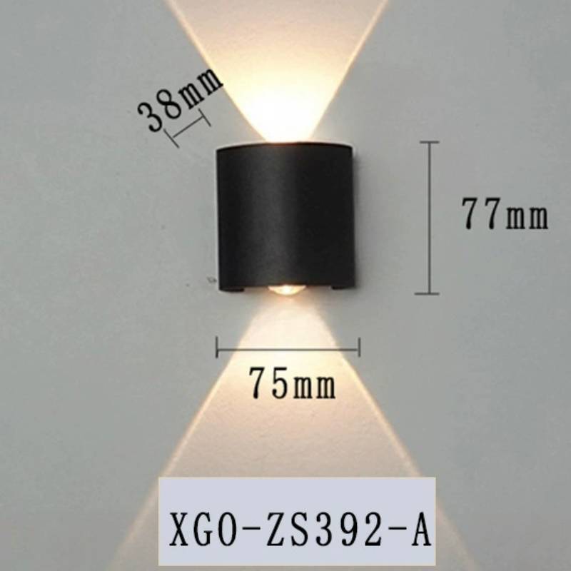 Outdoor Waterproof Wall Light Led Minimalist Wall Lamp For Garden And Patio Decor