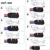 Waterproof Small Travel Limit Switches 2 Wire Normally Open/Closed Dustproof Control for Automation Devices Use