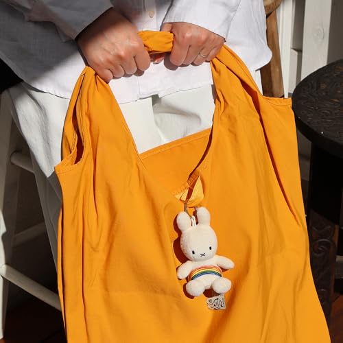 [Marks International] [Bon Ton Toys] BON TON TOYS Miffy Corduroy Schlüsselanhänger 70. Jubiläumsausgabe BTT-053RB / BTT-054TP (Regenbogen)