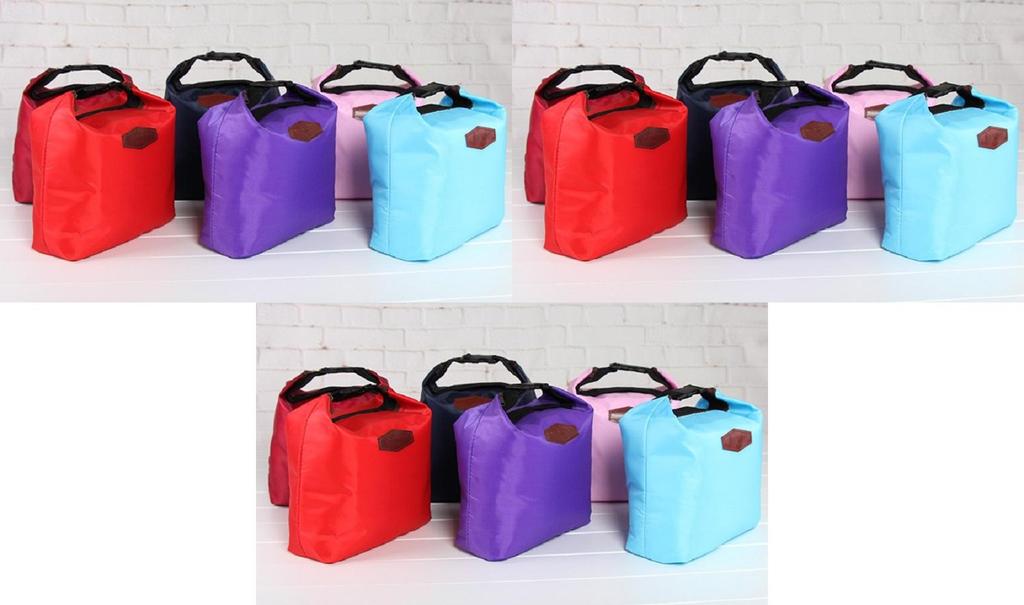 Trendy Cooler Bag With Insulation And Nylon Fabric For Work And Outdoor